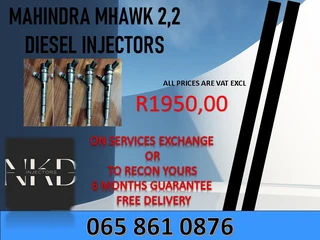 Mahindra Mhawk Diesel Injectors For Sale On Exchange
