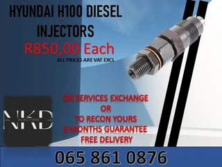 Hyundai H100 Diesel Injectors For Sale On Exchange Or Recon