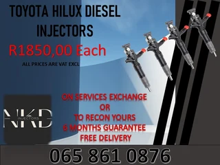 Toyota Hilux Diesel Injectors For Sale On Exchange