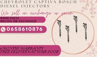 Chevrolet Captiva Bosch Diesel Injectors