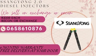 Ssangyoung 2.0 Diesel Injectors For Sale On Exchange
