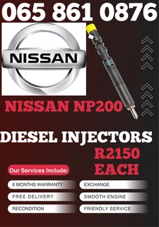 Nissan Np200 Diesel Injectors For Sale Or To Recon