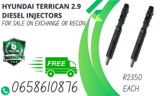 Hyundai Terrican 2.9 Diesel Injectors For Sale Or To Recon