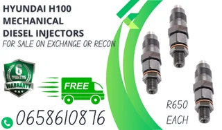 Hyundai H100 Mechanical Injectors For Sale Or To Recon
