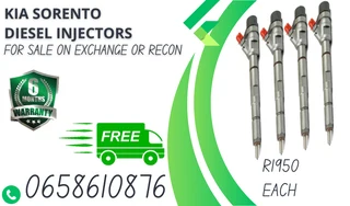 Kia Sorento Diesel Injectors For Sale Or To Recon