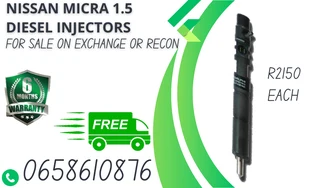 Nissan Micra 1.5 Diesel Injectors For Sale On Exchange