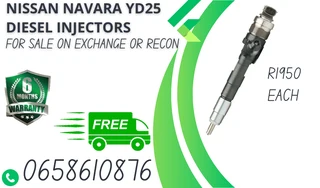 Nissan Navara Yd25 Diesel Injectors For Sale On Exchange