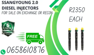 Ssangyong 2.0 Diesel Injectors For Sale On Exchange