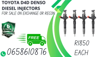 Toyota D4d Diesel Injectors For Sale On Exchange