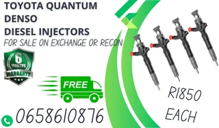 Toyota Quantum Diesel Injectors For Sale On Exchange
