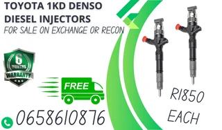 Toyota 1kd Diesel Injectors For Sale On Exchange