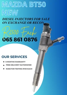 Mazda Bt50 New Injectors For Sale Or To Recon