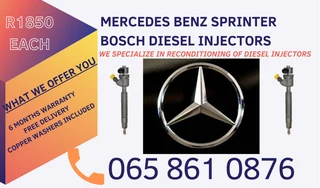 Mercedes Benz Sprinter Injectors For Sale On Exchange With 6 Months Warranty