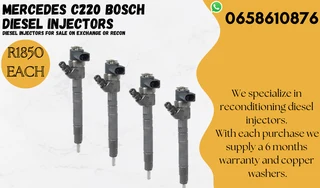 Mercedes C220 Bosch Diesel Injectors For Sale On Exchange