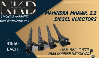 Mahindra Mhawk 2.2 Diesel Injectors For Sale Or To Recon