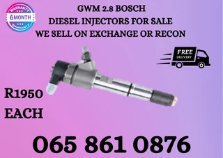 Gwm 2.8 Diesel Injectors For Sale Or To Recon