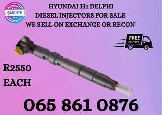 Hyundai H1 Delphi Diesel Njectors For Sale On Exchange Or To Recon