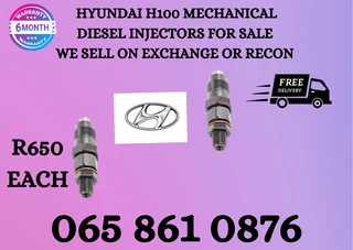Hyundai H100 Mechanical Diesel Injectors For Sale On Exchange Or To Recon
