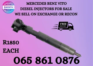 Mercedes Benz Vito Diesel Injectors For Sale On Exchange With 6 Months Warranty
