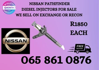 Nissan Pathfinder Diesel Injectors For Sale On Exchange Or To Recon With Warranty