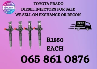 Toyota Prado Diesel Injectors For Sale On Exchange Or To Recon