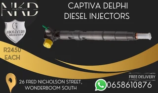 Chevrolet Captiva Delphi Diesel Injectors For Sale On Exchange Or To Recon