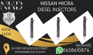 Nissan Micra 1.5 Diesel Injectors For Sale On Exchange