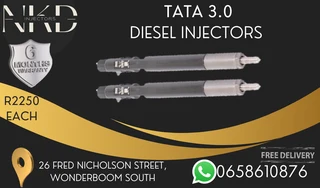 Tata 3.0 Diesel Injectors For Sale Or To Recon