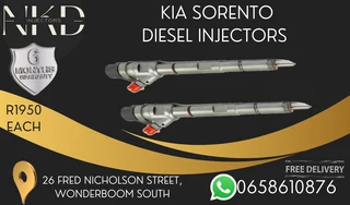 Kia Sorento Diesel Injectors For Sale On Exchange Or To Recon