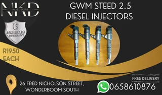 Gwm 2.5 Diesel Injectors For Sale On Exchange