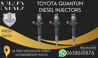 Tiyota Quantum Diesel Injectors For Sale Or To Recon