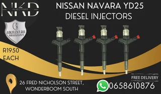 Nissan Navara Yd25 Diesel Injectors For Sale Or To Recon