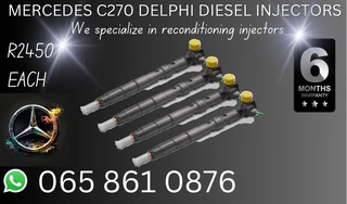 Mercedes 270 Delphi Diesel Injectors For Sale On Exchange Or To Recon