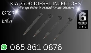 Kia 2500 Diesel Injectors For Sale On Exchange With 6 Months Warranty