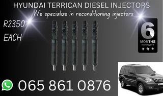 Hyundai Terrican 2.9 Diesel Injectors For Sale On Exchange Or To Recon