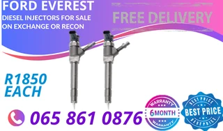 Ford Everest (3.0/bt50) Diesel Injectors For Sale On Exchange Or To Recon