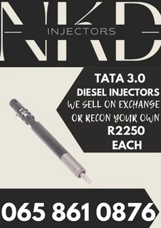 Tata 3.0 Diesel Injectors For Sale Or To Recon