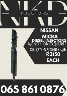 Nissan Micra 1.5 Diesel Injectors For Sale On Exchange Or To Recon With Warranty