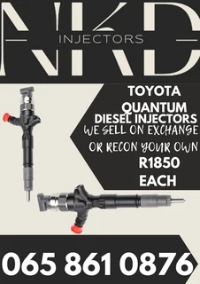 Toyota Quantum Diesel Injectors For Sale On Exchange