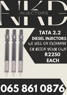 Tata 2.2 Diesel Injectors For Sale On Exchange Or To Recon With Warranty