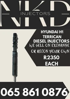 Hyundai Terrican 2.9 Diesel Injectors For Sale Or To Recon