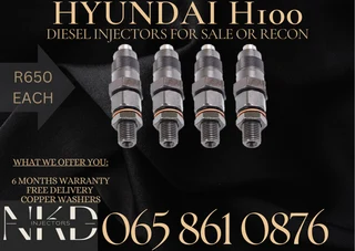 Hyundai H100 Mechanical Diesel Injectors For Sale On Exchange Or To Recon With Warranty