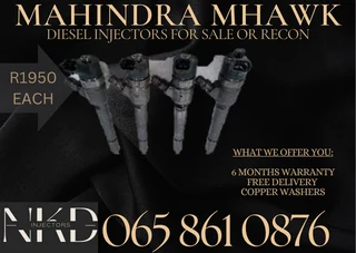 Mahindra Mhawk 2.2 Diesel Injectors For Sale On Exchange With 6 Months Warranty