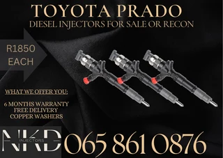 Toyota Prado Diesel Injectors For Sale On Exchange