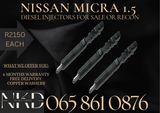 Nissan Micra 1.5 Diesel Injectors For Sale On Exchange With 6 Months Warranty