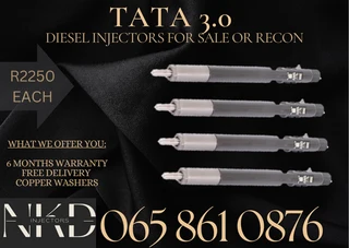 Tata 3.0 Diesel Injectors For Sale On Exchange O To Recon With Warranty