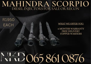 Mahindra Scorpio Diesel Injectors For Sale On Exchange Or To Recon