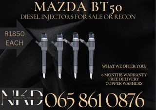 Mazda Bt50 Diesel Injectors For Sale Or To Recon