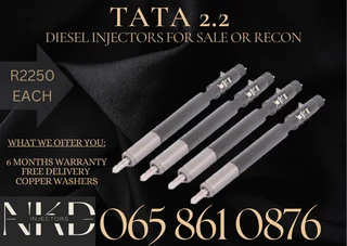 Tata 2.2 Delphi Diesel Injectors For Sale On Exchange With Warranty