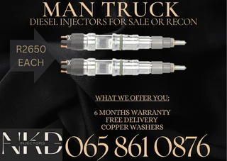 Man Truck Diesel Injectors For Sale On Exchange